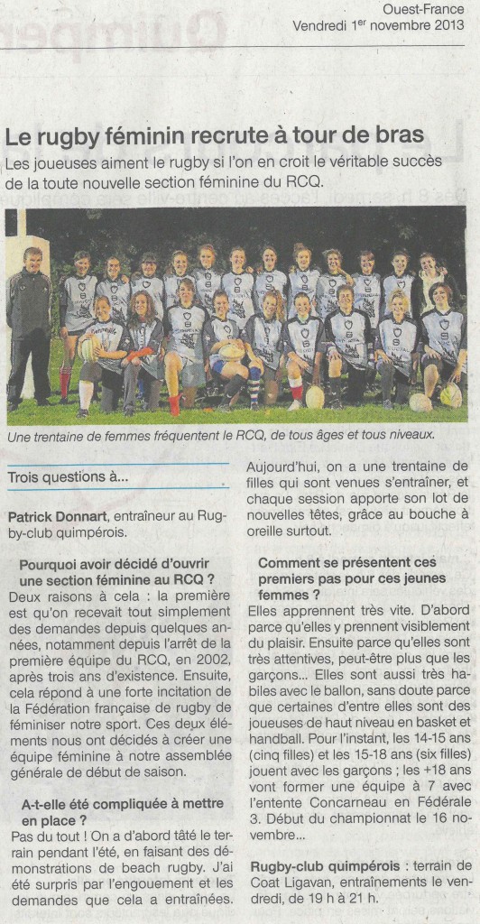 ouest france 01 nov 2013a