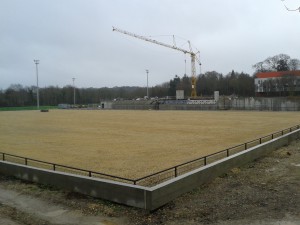 photo stade en cours